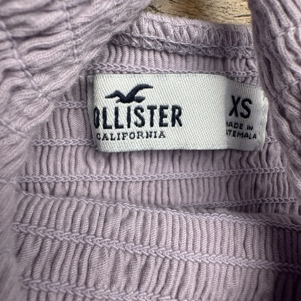 Women Hollister Knit Wide Strap Tank Top Y2K in Lilac Size‎ Extra Small